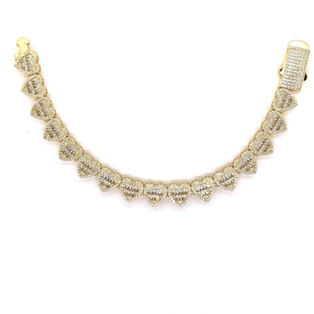 Gold Heart Bracelet